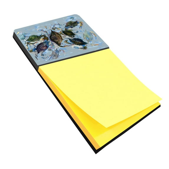Carolines Treasures Crab Sticky Note Holder Large multicolor