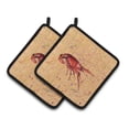 thumbnail image 1 of Carolines Treasures  Crawfish Pair of Pot Holders, 1 of 1