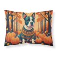 thumbnail image 1 of Carolines Treasures DAC1007PILLOWCASE 20.5 x 30 in. Unisex Pit Bull Terrier Fall Fabric Standard Pillowcase, 1 of 5