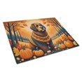 thumbnail image 1 of Carolines Treasures DAC1028LCB 15 x 12 in. Briard Fall Glass Cutting Board - Large, 1 of 5