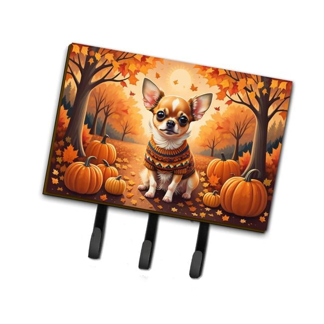 Chihuahua Fall Leash or Key Holder 6 in x 9 in