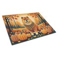 thumbnail image 1 of Carolines Treasures DAC1037LCB 15 x 12 in. Chow Chow Fall Glass Cutting Board - Large, 1 of 5