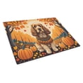 thumbnail image 1 of Carolines Treasures DAC1038LCB 15 x 12 in. Unisex Cocker Spaniel Fall Glass Cutting Board - Large, 1 of 7