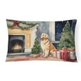 thumbnail image 1 of Carolines Treasures DAC1361PW1216 16 x 12 in. Unisex Golden Retriever Christmas Fabric Decorative Pillow, 1 of 4