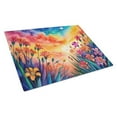 thumbnail image 1 of Carolines Treasures DAC1403LCB 15 x 12 in. Alstroemerias in Color Glass Cutting Board - Large, 1 of 5