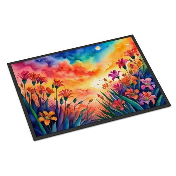 Carolines Treasures DAC1403MAT 18 x 27 in. Unisex Alstroemerias in Color Doormat
