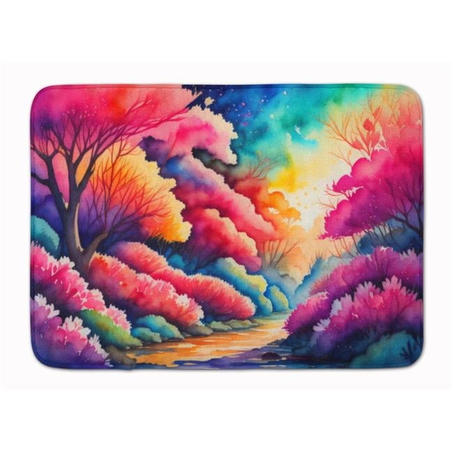 Carolines Treasures DAC1409RUG 19 x 27 in. Unisex Azaleas in Color Memory Foam Kitchen Mat