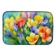 thumbnail image 1 of Carolines Treasures DAC1567DDM 21 x 14 in. Freesias in Watercolor Dish Drying Mat, 1 of 5