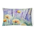 thumbnail image 1 of Carolines Treasures DAC1581PW1216 16 x 12 in. Unisex Lavender in Watercolor Fabric Decorative Pillow, 1 of 4