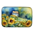 thumbnail image 1 of Carolines Treasures DAC1616DDM 21 x 14 in. Sunflowers in Watercolor Dish Drying Mat, 1 of 5
