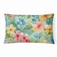 thumbnail image 1 of Carolines Treasures DAC1624PW1216 16 x 12 in. Unisex Alaska Forget-me-nots in Watercolor Fabric Decorative Pillow, 1 of 4