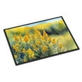 thumbnail image 1 of Carolines Treasures DAC1681JMAT 24 x 36 in. Unisex Nebraska Goldenrod in Watercolor Indoor or Outdoor Mat, 1 of 5