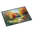 thumbnail image 1 of Carolines Treasures DAC1694MAT 18 x 27 in. Unisex North Carolina Dogwoods in Watercolor Doormat, 1 of 6