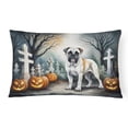 thumbnail image 1 of Carolines Treasures DAC2025PW1216 16 x 12 in. Unisex Boxer Spooky Halloween Fabric Decorative Pillow, 1 of 4