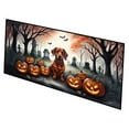 thumbnail image 1 of Carolines Treasures DAC2035HRM2858 0.2 x 28 x 58 in. Dachshund Spooky Halloween Runner Mat, 1 of 7