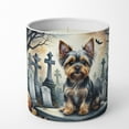 thumbnail image 1 of Carolines Treasures DAC2061CDL 3.25 x 3.75 x 3.25 in. Yorkshire Terrier Spooky Halloween Decorative Soy Candle, 1 of 34