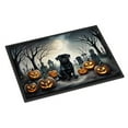 thumbnail image 1 of Black Pug Spooky Halloween Indoor or Outdoor Mat 24x36, 1 of 5