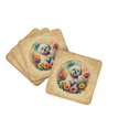 thumbnail image 1 of Carolines Treasures DAC2094FC 0.15 x 3.5 x 3.5 in. Bichon Frise & Flowers Foam Coasters - Set of 4, 1 of 51