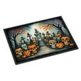 thumbnail image 1 of Carolines Treasures DAC2234MAT 18 x 27 in. Unisex Calaveras Sugar Skulls Spooky Halloween Doormat, 1 of 5