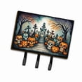 thumbnail image 1 of Calaveras Sugar Skulls Spooky Halloween Leash or Key Holder 6 in x 9 in, 1 of 4