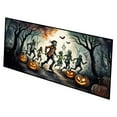 thumbnail image 1 of Carolines Treasures DAC2287HRM2858 0.2 x 28 x 58 in. Zombies Spooky Halloween Runner Mat, 1 of 5