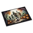 thumbnail image 1 of Carolines Treasures DAC2290JMAT 24 x 36 in. Unisex Zombies Spooky Halloween Indoor or Outdoor Mat, 1 of 6