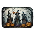 thumbnail image 1 of Carolines Treasures DAC2291DDM 21 x 14 in. Witches Spooky Halloween Dish Drying Mat, 1 of 7