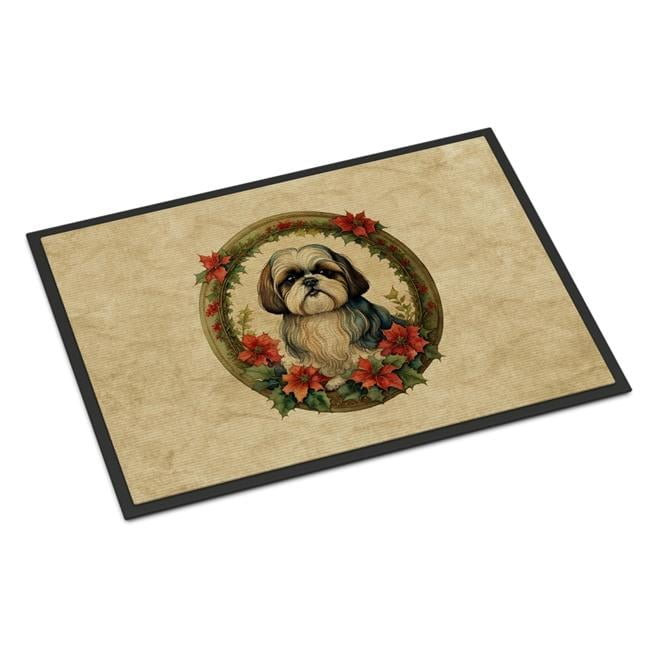 Caroline's Treasures BB9327CO1 - Decorazione natalizia in ceramica, motivo: coniglio leone, 7,6 cm, multicolore : Caroline's Treasures