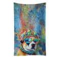 thumbnail image 1 of Carolines Treasures DAC2450KTWL 25 x 15 in. Akita Hippie Dawg Kitchen Towel, 1 of 6