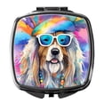 thumbnail image 1 of Carolines Treasures DAC2456SCM 3 x 2.75 in. Bearded Collie Hippie Dawg Compact Mirror, 1 of 4
