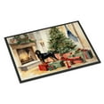 thumbnail image 1 of Carolines Treasures DAC2612JMAT 24 x 36 in. Black & Tan Coonhound Cozy Christmas Doormat, 1 of 104