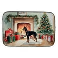 thumbnail image 1 of Doberman Pinscher Cozy Christmas Dish Drying Mat 14 in x 21 in, 1 of 5