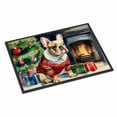 thumbnail image 1 of French Bulldog Cozy Christmas Doormat 27 in x 18 in, 1 of 6
