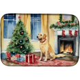 thumbnail image 1 of Carolines Treasures DAC2697DDM 0.2 x 21 x 14 in. Labrador Retriever Cozy Christmas Dish Drying Mat, 1 of 5