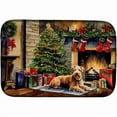 thumbnail image 1 of Carolines Treasures DAC2698DDM 0.2 x 21 x 14 in. Lakeland Terrier Cozy Christmas Dish Drying Mat, 1 of 5