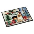 thumbnail image 1 of Carolines Treasures DAC2722JMAT 0.15 x 24 x 36 in. Unisex Pomeranian Cozy Christmas Doormat, 1 of 6