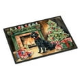 thumbnail image 1 of Carolines Treasures DAC2729JMAT 0.15 x 24 x 36 in. Unisex Portuguese Water Dog Cozy Christmas Doormat, 1 of 6