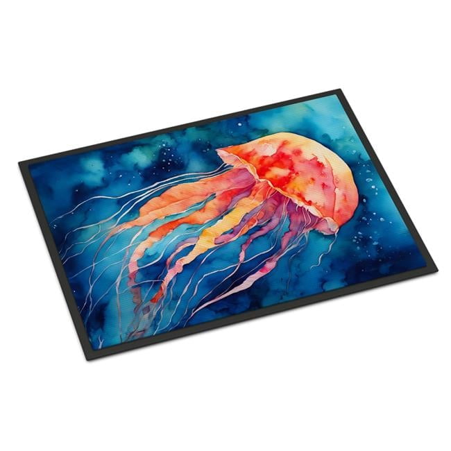 Carolines Treasures DAC2790MAT 0.15 x 18 x 27 in. Jellyfish Doormat