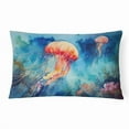thumbnail image 1 of Carolines Treasures DAC2793PW1216 16 x 12 in. Unisex Jellyfish Throw Pillow, 1 of 4