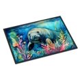 thumbnail image 1 of Carolines Treasures DAC2812JMAT 0.15 x 24 x 36 in. Manatee Doormat, 1 of 6