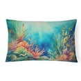 thumbnail image 1 of Seaweed Throw Pillow 12 in x 16 in, 1 of 4