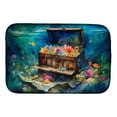 thumbnail image 1 of Carolines Treasures DAC2838DDM 21 x 14 in. Treasure Chest Dish Drying Mat, 1 of 7