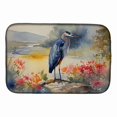 thumbnail image 1 of Carolines Treasures DAC2845DDM 21 x 14 in. Blue Heron Dish Drying Mat, 1 of 5