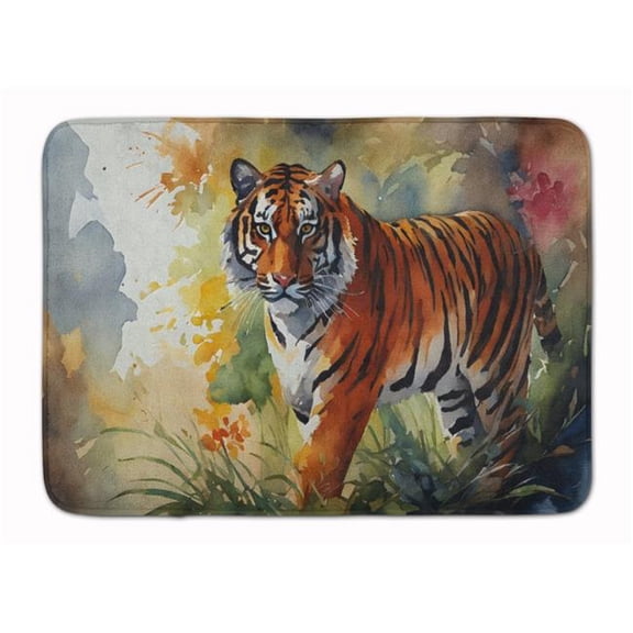 Carolines Treasures DAC2877RUG 19 x 27 in. Bengal Tiger Memory Foam Kitchen Mat