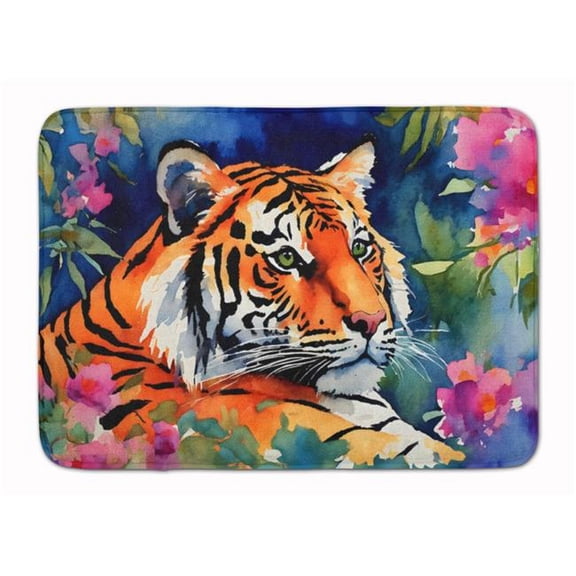 Carolines Treasures DAC2880RUG 19 x 27 in. Bengal Tiger Memory Foam Kitchen Mat