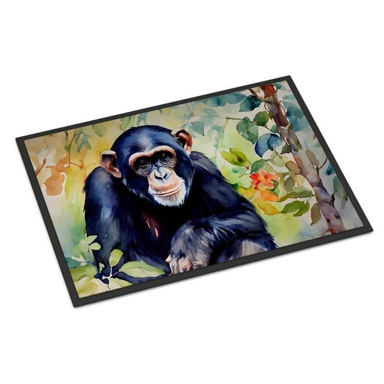 Carolines Treasures DAC2892MAT 18 x 27 in. Chimpanzee Doormat