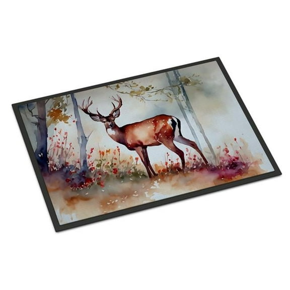 Carolines Treasures DAC2900MAT 18 x 27 in. Deer Doormat