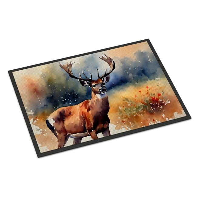 Carolines Treasures DAC2901MAT 18 x 27 in. Deer Doormat