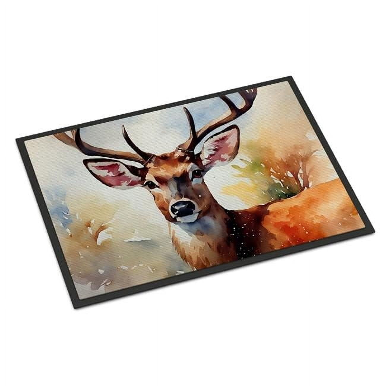 Carolines Treasures DAC2902MAT 18 x 27 in. Deer Doormat