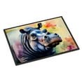 thumbnail image 1 of Carolines Treasures DAC2931MAT 0.15 x 18 x 27 in. Hippopotamus Doormat, 1 of 5
